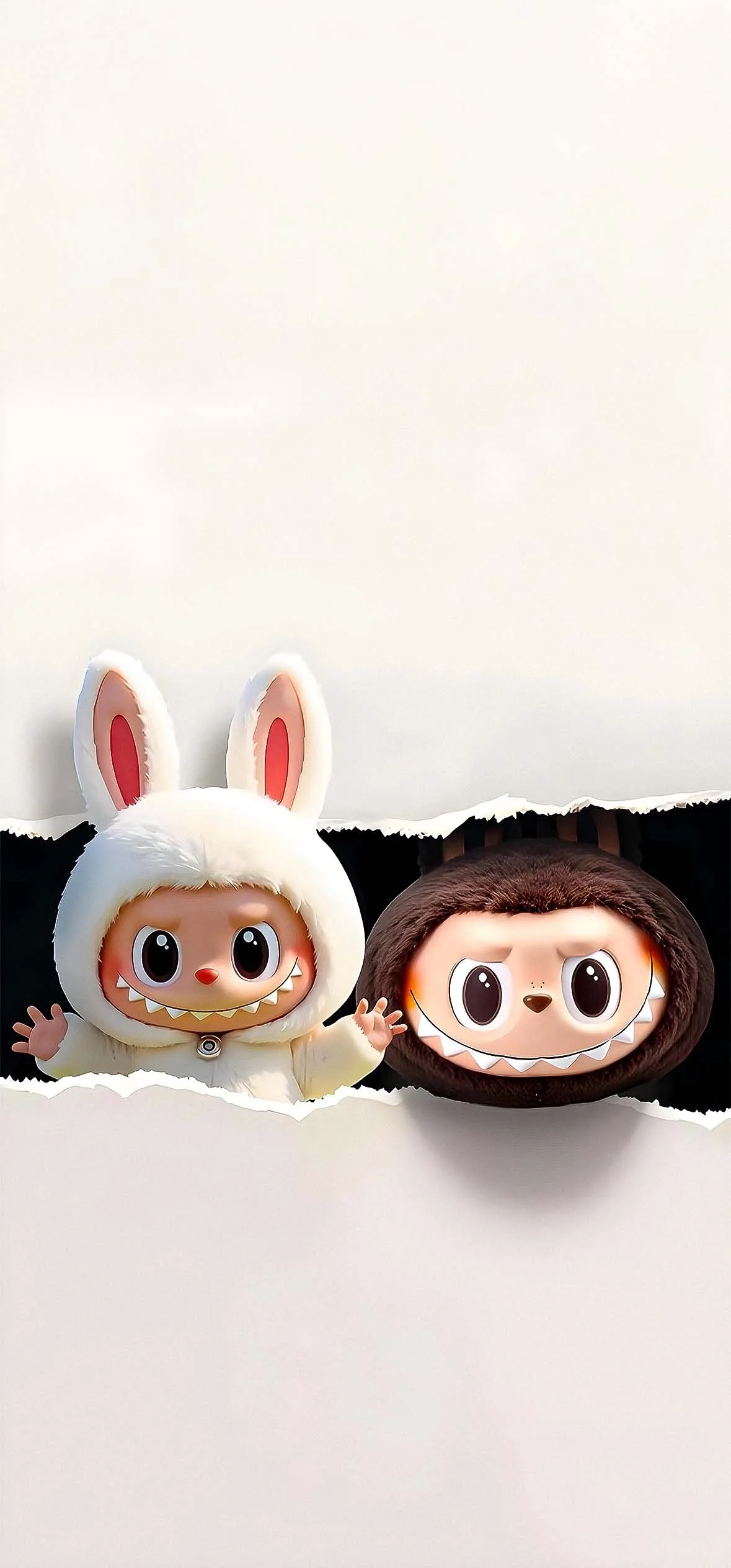 Labubu-cute-photo-together-wallpaper-iPhone-4K